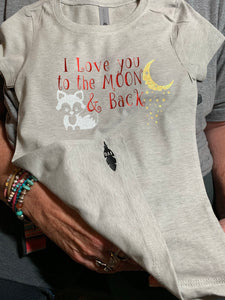 LOVE YOU TO THE MOON AND BACK FOXY