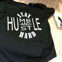 Load image into Gallery viewer, Barrel Racer with Feathers Stay Humble  Shirt
